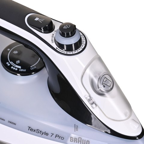 Żelazko parowe SI7149WB BRAUN czarno-białe