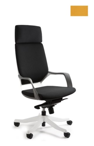 Fotel biurowy Apollo BL404 honey/biały