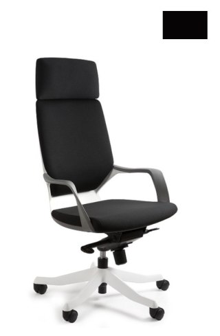 Fotel biurowy Apollo BL418 czarny/biały