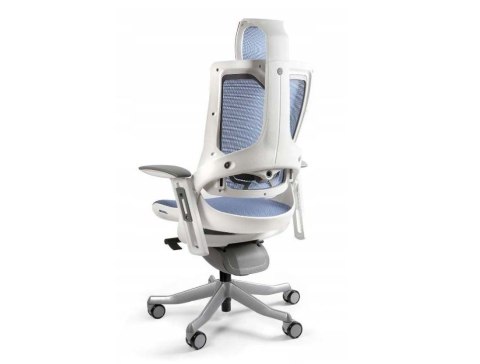 Fotel biurowy Wau 2 NW43 siatka royalblue/biały