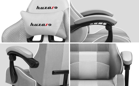Fotel gamingowy Huzaro Force 4.7 White Mesh (OUTLET)