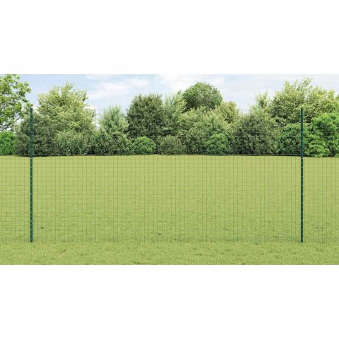 Słupek ogrodzeniowy. 44 pcs Zielony 200 cm Stal