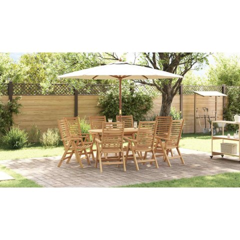 Krzesło Ogrodowe 8 pcs Brązowy 52 x 64.5 x 108 cm