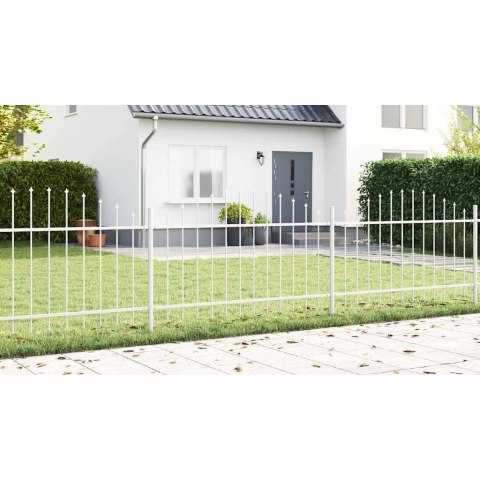 Ogrodzenie Ogrodowe 5 pcs Biały 170 x 140 cm