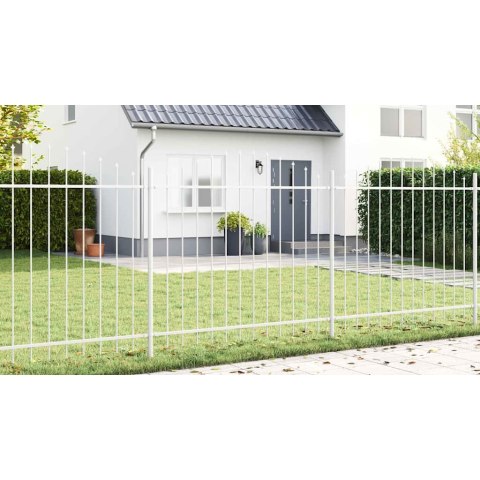 Ogrodzenie Ogrodowe 8 pcs Biały 170 x 165 cm