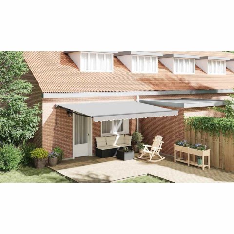 Rama markizy Antracyt 5 x 3 m Stal malowana proszkowo
