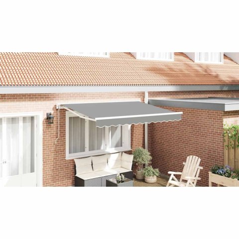 Rama markizy Biały 3 x 2 m Stal malowana proszkowo