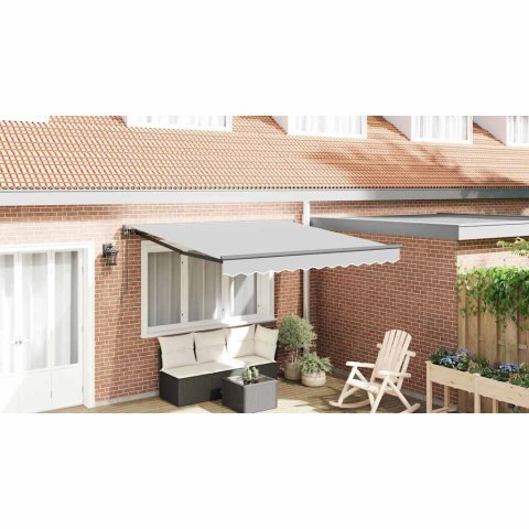 Rama markizy Z regulacją Antracyt 3,5 x 2,5 m Stal