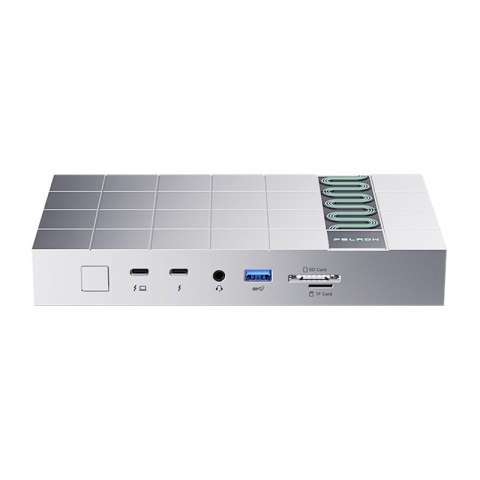 Stacja dokująca Peladn G2E (srebrna) Thunderbolt 5