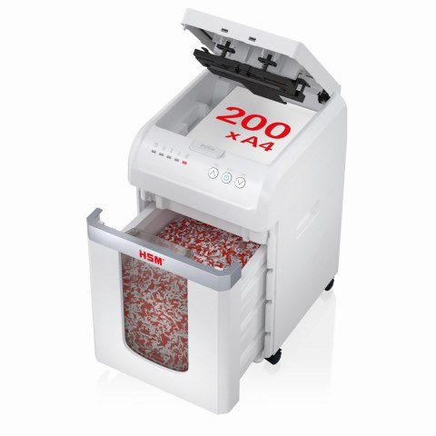 HSM Shredstar Autofeed X200, 30L, P4, 4x12 mm