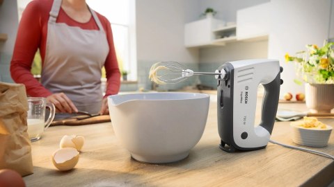 Mikser z misą Bosch ErgoMixx MFQ37490 (750W; biały) (OUTLET)
