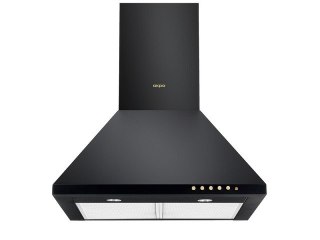 Okap kominowy AKPO WK-4 CLASSIC GOLD 50 cm | LED | czarny