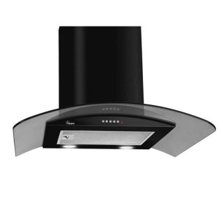 Okap kominowy AKPO WK-4 LARGO ECO 60 cm | 420 m3/h | LED | czarny
