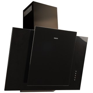 Okap kominowy AKPO WK-4 MIRT ECO 50 cm | LED | czarny