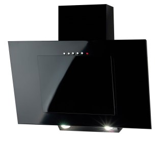 Okap kominowy AKPO WK-4 NERO ECO 60 cm | LED liniowy | czarny