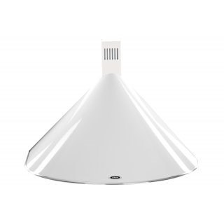 Okap kominowy AKPO WK-5 RONDO TURBO 50 cm | 320 m3/h | LED | biały
