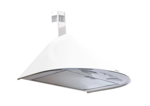 Okap kominowy AKPO WK-5 RONDO TURBO 50 cm | 320 m3/h | LED | biały