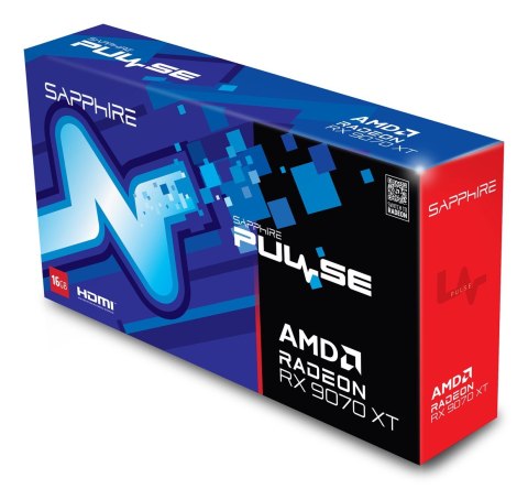 Karta graf. SAPPHIRE PULSE RX 9070 XT GAMING 16GB (OUTLET)