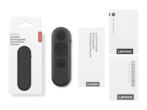 Lenovo Portable Rechargeable Presentation Remote 4XW1S62316