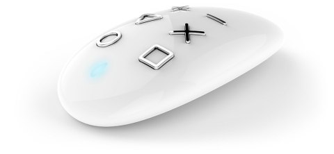 Pilot zdalnego sterowania FIBARO KeyFob, biały (FGKF-601 ZW5) (OUTLET)
