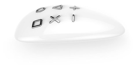Pilot zdalnego sterowania FIBARO KeyFob, biały (FGKF-601 ZW5) (OUTLET)