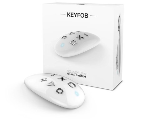Pilot zdalnego sterowania FIBARO KeyFob, biały (FGKF-601 ZW5) (OUTLET)