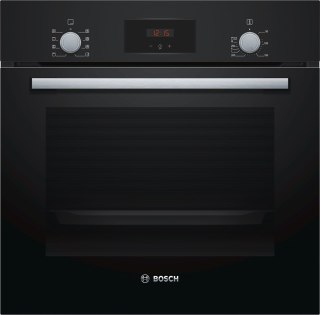 Piekarnik elektryczny BOSCH HBF153BB0 Serie 2 71 l | termoobieg | grill | EcoClean | czarny