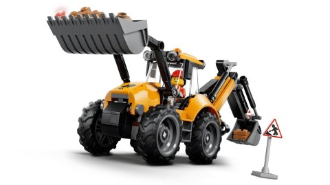 LEGO City 60480 - Żółta koparko-ładowarka
