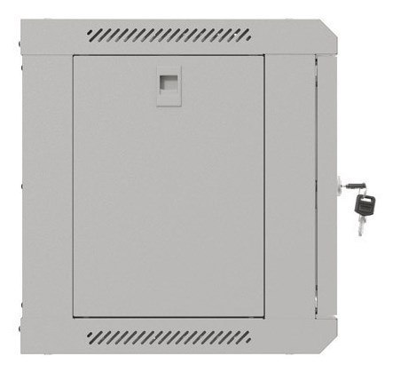 LANBERG SZAFA INSTALACYJNA RACK WISZĄCA 19" 6U 540X350 SZARA DRZWI PRZESZKLONE (FLAT PACK)
