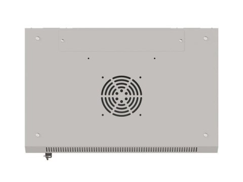 LANBERG SZAFA INSTALACYJNA RACK WISZĄCA 19" 9U 540X350 SZARA DRZWI PRZESZKLONE (FLAT PACK)