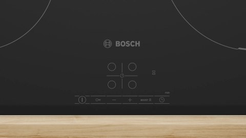 Płyta indukcyjna BOSCH PIF61ABB5E 60 cm | PowerBoost | timer | TouchSelect | czarny mat