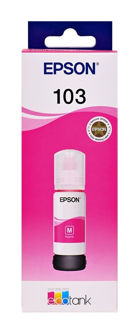 Tusz Epson C13T00S34A (oryginał 103; 65 ml; czerwony)