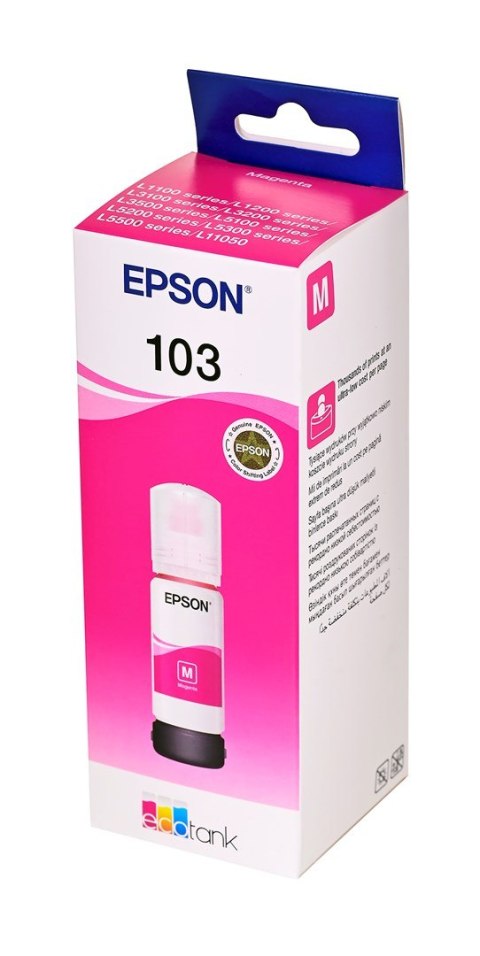 Tusz Epson C13T00S34A (oryginał 103; 65 ml; czerwony)