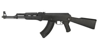 Karabinek AEG Cyma AK47 Tactical Black kal. 6mm (Komplet z Aku i ładowarką)