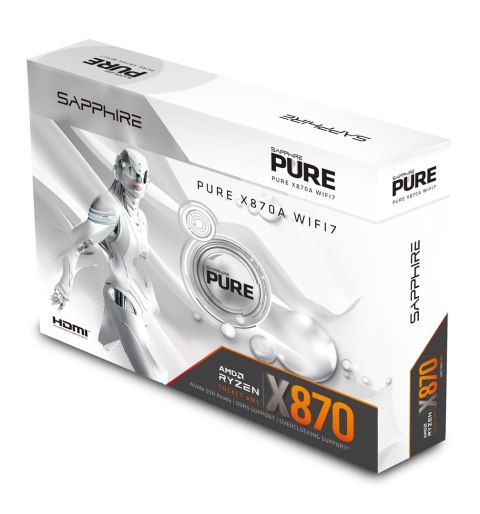 Płyta główna SAPPHIRE PURE X870A WIFI 7