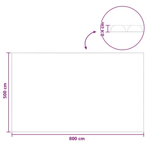 Solarny pokrowiec na basen ekstra mocny 800 x 500 cm, 400 μm