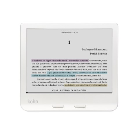 Czytnik e-booków Kobo Libra Colour 7" E-Ink Kaleido 3 32GB WI-FI White