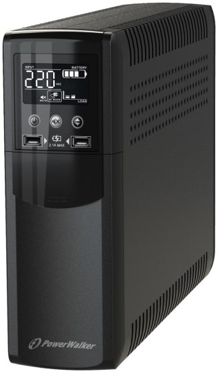 Zasilacz awaryjny UPS POWER WALKER VI 800 CSW FR (Desktop; 800VA) (OUTLET)