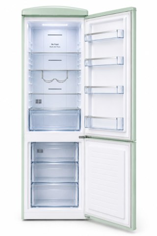 Lodówka Retro Ravanson LKK-315RM 597mm x 707mm x 1943 mm | 315l | Total No Frost | klasa E | miętowy