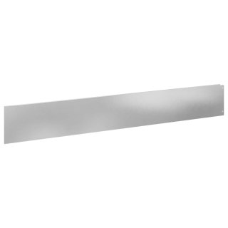Krawężnik do trawnika 30 pcs 100 x 15 cm Stal srebrny