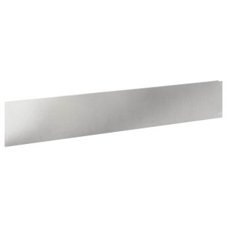 Krawężnik do trawnika 30 pcs 100 x 18 cm Stal srebrny