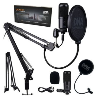 DNA CM USB KIT - Mikrofon pojemnościowy USB zestaw rozszerzony