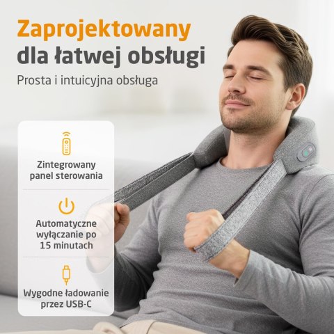 Bezprzewodowy masażer karku Shiatsu Medisana NM 900