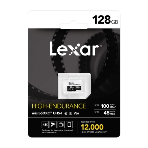 Karta pamięci Lexar High-Endurance microSDHC/microSDXC 128GB