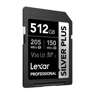 Karta pamięci Lexar Professional SILVER PLUS SDXC 512GB