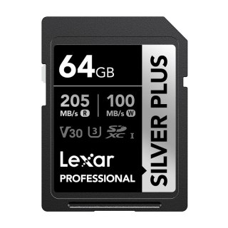 Karta pamięci Lexar Professional SILVER PLUS SDXC 64GB