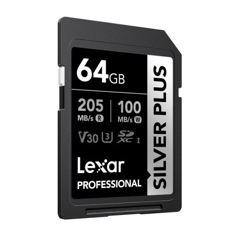 Karta pamięci Lexar Professional SILVER PLUS SDXC 64GB