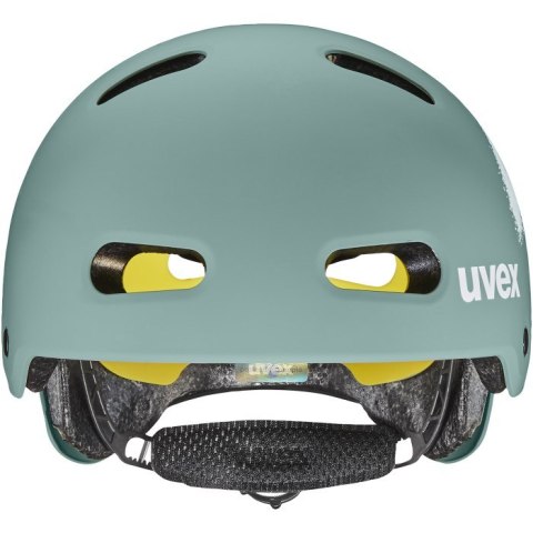 Kask rowerowy dziecięcy UVEX Kid 4 Style MIPS, green