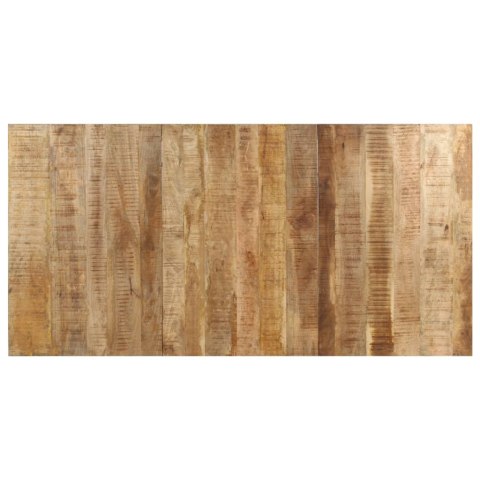 Stół jadalniany, 200 x 100 x 76 cm, surowe drewno mango