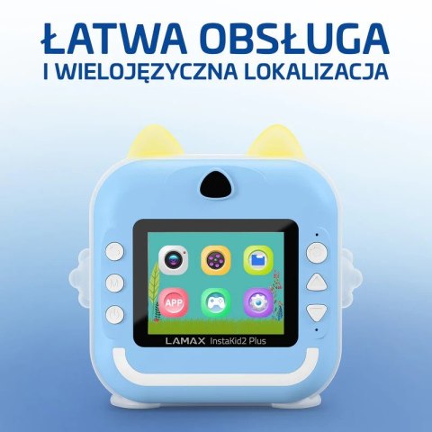Aparat fotograficzny dla dzieci LAMAX InstaKid2 Plus, blue